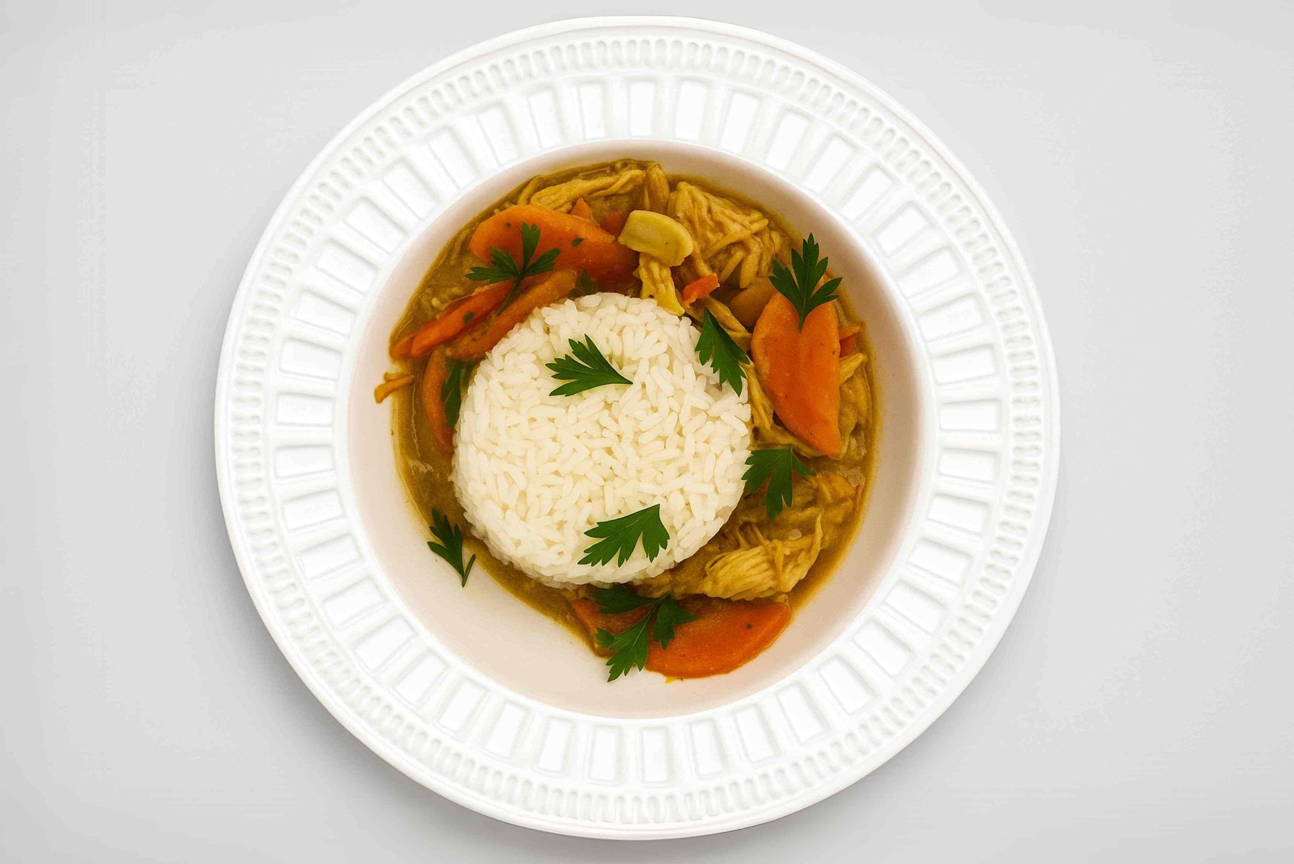 arroz-e-frango-curry